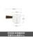 50ML Espresso Ölçüm Kabı Ölçekli Süt Sürahisi Ahşap Saplı 50ML 100ML 150ML Espresso Ağızlıkları Cam Barista Kahve Aksesuarları (Yurt Dışından) 1