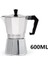 600ML Kahve Filtreleri Cezveler Alüminyum Makinesi Fincan Dayanıklı Moka Cafeteira Expresso Percolator Pratik Kahve Filtreleri 50/100/150/300/450/600ML (Yurt Dışından) 2