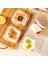 03 50 Adet 50 Adet 400 ml Ücretsiz Çıkartmalar Tek Kullanımlık Puding Smoothie Dondurma Mousse Pet Tatlı Kapaklı Bardaklar Kare Kek Plastik Kutu Yaz (Yurt Dışından) 2