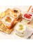 03 50 Adet 50 Adet 400 ml Ücretsiz Çıkartmalar Tek Kullanımlık Puding Smoothie Dondurma Mousse Pet Tatlı Kapaklı Bardaklar Kare Kek Plastik Kutu Yaz (Yurt Dışından) 5