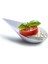 Siyah 100 Adet Gözyaşı Damlası Mini Meze Tabakları Yeniden Kullanılabilir Plastik Kaşık Mezeler Yemekleri Servis Tabağı Kaşık Seti Catering Tatlı Tadım Bardaklar (Yurt Dışından) 3