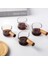 75 ml Çok Fonksiyonlu Mutfak Ölçü Kupa Ahşap Saplı Cam Espresso Ölçüm Fincan Çift/tek Ağızlı Süt Sürahisi Kahve Malzemeleri Temizle (Yurt Dışından) 4