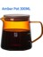 Küçük Filtre Kağıdı Amber Yüksek Dereceli Çilek V60 Üç Parçalı Set, Kahve Kağıdı + 500 Cezve Seti, Barista Ev Amerikan Pot (Yurt Dışından) 5