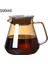 500ML Amber Bulut Kahve Makinesi 300ML 600ML 700ML Dökün Cam Aralığı Kahve Sunucusu Su Şişesi Kahve Makinesi Barista Filtre El Demleme Fincan (Yurt Dışından) 1