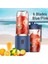 300ML-SET 1-Mavi Meyve Sıkacağı Bardak Seti Taşınabilir Elektrikli Meyve Suyu USB Mikser Makinesi Otomatik Smoothie Blender Limon Portakal Meyve Sıkacağı Kablosuz Blender (Yurt Dışından) 2