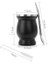 Düz Pipet Seti 1pc Yerba Mate Kupası 304 Paslanmaz Çelik 8oz Bombillalı Arjantin Yerba Mate Su Kabağı Hazırlanması ve Temizlenmesi Kolay (Yurt Dışından) 4