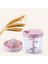 Pink-L Manuel Kıyma Makinesi Mutfak Robotları Yiyecek Parçalayıcı Kıyma Mikser Blender Et Doğrama Meyve Sebze Fındık Mini Işlemci Mutfak (Yurt Dışından) 5