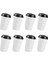 8X8X9.2CM 50 Adet Tek Kullanımlık Kahve Fincanları Yalıtım Paket Servisi Olan Restoran Çift Katmanlı Kağıt Kapaklı Bardak (8oz, 280ML) (Yurt Dışından) 4