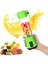 Açık Yeşil 2 Bıçak 2/4 Kesici Mini Taşınabilir Sıkacakları USB Elektrikli Mikser Meyve Smoothie Blender Makinesi Mutfak Robotu Makinesi Meyve Suyu Sıkacağı (Yurt Dışından) 1
