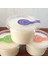 B 100 Adet 50 Adet / 100 Adet 140 ml Dondurma Kavanozları Kutusu Servis Kaseleri Tatlı Kaseler Tek Kullanımlık Parti Plastik Şeffaf Puding Tatlı Bardak (Yurt Dışından) 2