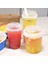 1000ML 1 Adet Plastik Kapaklı Bardaklar Büyük Kapasiteli 700ML/1000ML Kova Taşınabilir Süt Çay Bardağı Kapaklı ve Pipetli Şeffaf Bardaklar Yeniden Kullanılabilir (Yurt Dışından) 3