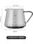 Gri Isıya Dayanıklı Cam Cezve El Damla Kahve Su Isıtıcısı Çay Sürahi Süt Sürahisi 600 ml V Şekli Emzik Sürahi Bira Fincan Coffeeware (Yurt Dışından) 1