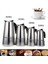 300ML 2/4/6/9 Bardak Kahve Makinesi Pot Paslanmaz Çelik Mocha Espresso Latte Soba Filtre Moka Kahve Makinesi Cezve Mutfak Için (Yurt Dışından) 2