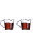 2 Adet Çift Ağızlı Ons Bardak 70ML Isıya Dayanıklı Cam Ölçüm Kabı Jigger Espresso Kahve Için Küçük Süt Fincanı Ölçekli (Yurt Dışından) 2
