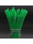 Yeşil 100 Adet 23CM 100 Adet Payet 260MM Renk Siyah Beyaz Uzun Esnek Düğün Parti Malzemeleri Plastik Pipetler Mutfak Aksesuarları (Yurt Dışından) 1