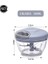 500ML 1 Adet Ev Manuel Kıyma Makinesi Çok Fonksiyonlu El Çekilmiş Meyve Sıkacağı Blender 5 Bıçaklı Mutfak Robotları Et Kıyma Mutfak Gereçleri (Yurt Dışından) 2