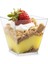 Temizle 50 Adet Tatlı Bardak Şeffaf Tek Kullanımlık 60 ml Mini Kare Kek Mousse Bardak Konteyner Sofra Düğün Cupcake Cam (Yurt Dışından) 2