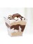 Temizle 50 Adet Tatlı Bardak Şeffaf Tek Kullanımlık 60 ml Mini Kare Kek Mousse Bardak Konteyner Sofra Düğün Cupcake Cam (Yurt Dışından) 5