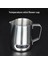 600ML Latte Süt Köpürtme Sürahileri Entegre Termometreli Latte Art Sürahisi Paslanmaz Çelik Krema Sıcaklığı Espresso Buharlama Sürahileri (Yurt Dışından) 2