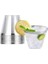 Gümüş 100 Adet 10/50/100 Adet 9 Oz Plastik Bardaklar Gül Altın Tek Kullanımlık Parti Içecek Bardakları Düğün Parti Festivali Ev Temizle Kokteyl Bardakları (Yurt Dışından) 1
