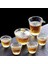 C Yüksek Kaliteli Çekiç Cam Çay Seti Japon Çaydanlık Çin Kung Fu Çay Töreni Kupalar Kahve Fincanları Cam Kupa Gaiwan Teaware Pot (Yurt Dışından) 2