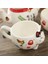 Set-A Sevimli Japon Şanslı Kedi Porselen Çay Seti Yaratıcı Maneki Neko Seramik Çay Bardağı Süzgeçli Su Isıtıcısı Ofis Demlik Su Kupa (Yurt Dışından) 5