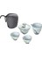 Bir Çay Seti Çanak Çömlek Demlik Seramik Gaiwan Çay Fincanları Çin Çay Seti Pot Taşınabilir Seyahat Çay Seti Çantası C23 (Yurt Dışından) 1