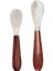 12CM 10CM 2 Paket Doğal Kabuk Kaşık Havyar Küçük Kaşık Tatlı Dondurma Kaşığı Kahve Öğleden Sonra Çay Sofra Seti Erkek Ahşap Kepçe (Yurt Dışından) 3