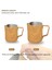 Ahşap Kaplama 300ML Süt Köpürtme Sürahisi 300/600ML Paslanmaz Çelik Kahve Süt Sürahisi Çekme Çiçek Latte Fincan Espresso Frother Kupa Kahve Barista Aracı (Yurt Dışından) 3