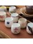 Turuncu 180 ml Jingdezhen Japon Tarzı Kung Fu Çay Bardağı Seti Seyahat Çin Porselen Kahve Fincanı Setleri Seramik Kil Çay Servisi Bira Bardağı 180 ml (Yurt Dışından) 3