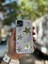 iPhone 11 Kılıf Hologramlı Casetify Stars Yazılı Parlak 3D Grafiti Desenli Figür Işleme Emoji 3