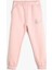 4Wkg40074Ak 274 Pembe Kız Çocuk Pamuk Jersey Eşofman Altı 1