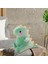 Karikatür Dinozor Ş Oyuncaklar, Dino Bebekler Doldurulmuş Yeşil 35CM (Yurt Dışından) 3