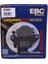 SFA067 1991-2007 Kawasaki Kle 500 Uyumlu Arka Fren Balatası Organik Balata 1