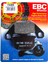 FA085 1988-1995 Kawasaki Vn 1500 Uyumlu Arka Fren Balatası Organik Balata 1