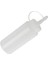 Plastik Sıkma Şişe Çeşni Dispenseri Ketçap Hardal Sosu Şeffaf Beyaz 6oz (Yurt Dışından) 2