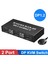 Dp Kvm Anahtarı 2 Bağlantı Noktalı 8K@30Hz Displayport1.2 Anahtar 2'si 1 Arada Çıkış (Yurt Dışından) 4