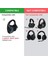 1 Çift Köpük Kulak Pedleri Yastık Deri Kulaklık Yastığı Logitech G933 G935 G633/G 933 G 935 G 633 Artemis Kulaklıklar (Yurt Dışından) 2