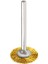 40 Parça Mini Tel Fırça Tekerlek Fincan Pirinç Çelik Tel Fırça Seti (3mm) Güç Dremel Döner Aracı Için Sap Parlatma Buff (Yurt Dışından) 4