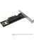 M.2 Nvme Ssd'den Pcı-E 4.0 Adaptör Kartına Pcı-E X4 4.0 Gen4 Nvme Key-M.2 Adaptör Kartı Desteği 2230/2242/2260/2280/22110 SSD (Yurt Dışından) 1