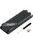 Ultra Ince M.2 SSD Isı Emici M2 2280 Katı Hal Sabit Disk Alüminyum Soğutucu Soğutucu Soğutma Termal Ped Gri (Yurt Dışından) 1