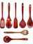 Ahşap Mutfak Eşyaları Seti, Yemek Pişirmek Için Ahşap Kaşık Doğal Tik Ahşap Mutfak Spatula Seti Dahil 7 Paket (Yurt Dışından) 3
