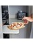 Ahşap Pizza Tahtası Yuvarlak El Pizza Fırın Tepsisi Pizza Taşı Kesme Tahtası Tabağı Pizza Kek Standart Paragraf (Yurt Dışından) 5
