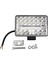4 Inç 4x4 Araba LED Çalışma Işığı 108W 36LED Bar Kare Spot 12V 24V Offroad Kamyon Offroad Atv Için (Yurt Dışından) 1