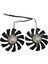 75MM 2pin GTX1050TI Gpu Soğutucu Çıft Fan Msı Geforce Gtx 1050TI GTX-1050-TI-4GT-OC Grafik Kartı Soğutma (Yurt Dışından) 2