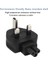 Ingiltere 33-Pin Erkek - Iec 320 C5 Fişi, Ingiltere - C5 Ac Güç Adaptörü Ingiltere Fişi. Endüstriyel Ağır Dönüştürücü (Yurt Dışından) 3