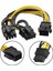 Adet Eps Cpu 12V Grafik Kartı Pcı Express Güç Uzatma Kablosu 20CM (Yurt Dışından) 2