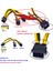Adet Eps Cpu 12V Grafik Kartı Pcı Express Güç Uzatma Kablosu 20CM (Yurt Dışından) 4