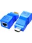 HDMI - RJ45 Ağı HDMI Tekrarlayıcı 2 Pcs HDMI Genişletici Verici ve Alıcı Ağı (Yurt Dışından) 1