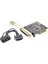 Pcı-E Seri Bağlantı Noktası Kartı Pcie'den 4 Seri Bağlantı Noktasına RS232 9-Pin Endüstriyel Kontrol 4 Bağlantı Noktalı Genişletme Kartı AX99100 Kablo ile (Yurt Dışından) 1